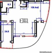 3-комнатная квартира 153,89 м²