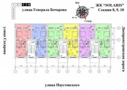 Типовой этаж секция №8, 9, 10