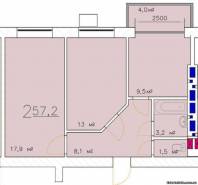 2-комнатная квартира 55,2 м²