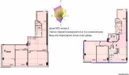 2-комнатная квартира 119,41 м²