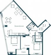 2-комнатная квартира 99,0 м²