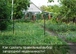 Загородная недвижимость